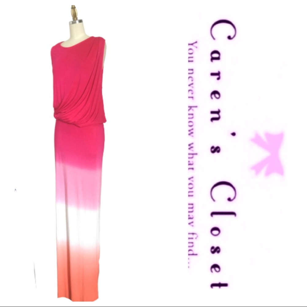 Young Fabulous & Broke Tye Dye Pink Maxi Dress - Picture 4 of 4